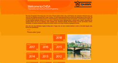 Desktop Screenshot of chisa.cz