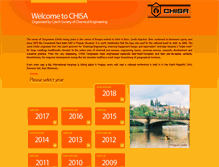 Tablet Screenshot of chisa.cz